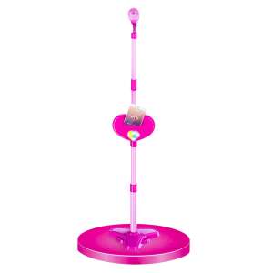 Mini Star Party Gyermek Mikrofon Állvánnyal - MP3 Lejátszóval és Fényekkel