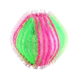 Green and pink lint remover ball for washing machine - Washing Machine Accessory