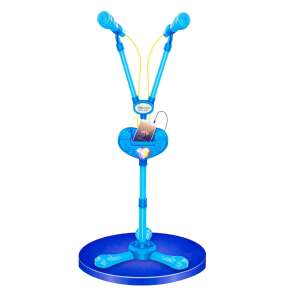 Mikrofon Karaoke Állvány - Két Mikrofonnal - Gyerekeknek