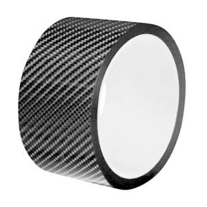 Bandă decorativă autoadezivă din fibră de carbon 5D, 148cm x 4cm, gri antracit - Benzi decorative pentru mașini