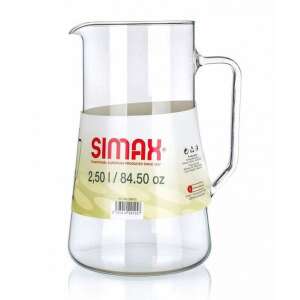 Simax üveg kancsó - 2,5 literes