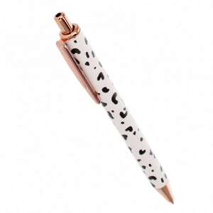 Stilou cu imprimeu dalmatian, cerneală neagră, 0,7 mm - Pixuri cadou