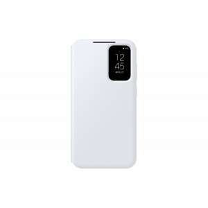 Samsung S23 FE Smart View Wallet Case, White, front view - Phone Case