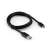 USB A - Type-C kábel, 1.5m, fekete