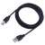 SBOX USB A to USB B cable, 2 meter long, black