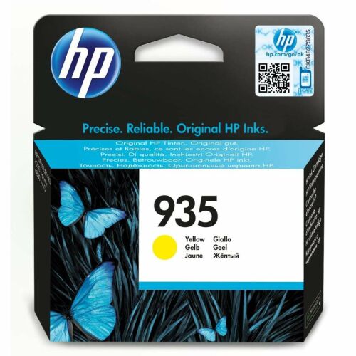 C2P22AE Tintapatron OfficeJet Pro 6830 nyomtatóhoz, HP 935, sárga, 400 oldal 177391703 - Nyomtató kellék