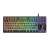 Top view of TRUST GXT833 Thado Wired Gaming Keyboard with RGB Backlighting