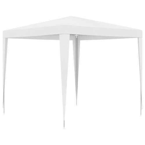 vidaXL fehér rendezvénysátor, 2,5 x 2,5 m, kerti pavilon, kültéri menedék, esemény sátor - Kerti pavilon