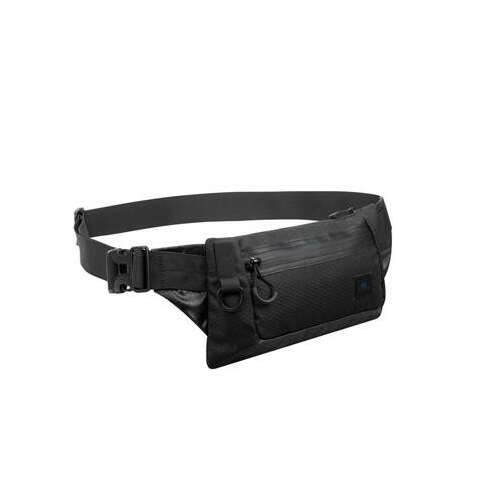 RIVACASE 5311 Dijon fekete övtáska, ferde nézet