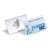 Namensschilderhalter mit Clip und Nadel, 54x90 mm, DURABLE "Click Fold", durchsichtiges Plastik, mit Visitenkarte