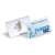 Namensschilderhalter mit Clip und Nadel, 54x90 mm, DURABLE "Click Fold", durchsichtiges Plastik, mit Visitenkarte