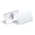 Namensschilderhalter mit Clip und Nadel, 54x90 mm, DURABLE "Click Fold", durchsichtiges Plastik