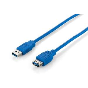 Cablu prelungitor USB 3.2 Equip, 2m, albastru - Cabluri de date