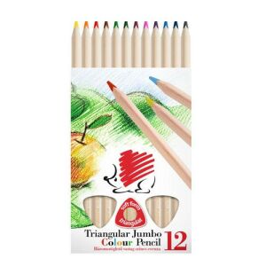ICO Süni 12 darabos háromszögletű színes ceruza készlet - ICO
