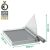 Vágógép, karos, A4, 10 lap, LEITZ "Precision Home Office A4" 91029643