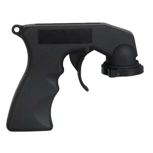 Black spray paint gun handle, AG86B