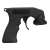 Black spray paint gun handle, AG86B