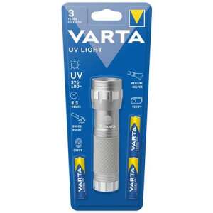 UV pénzvizsgáló lámpa, LED, VARTA "UV Light" 91056863 