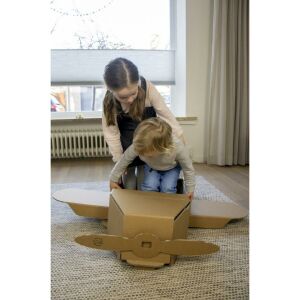Pandani karton repülő játék gyerekeknek, színezhető DIY repülő - Kartent