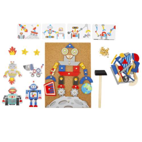 Kalapálós játék - Robotok - fejlesztő játék