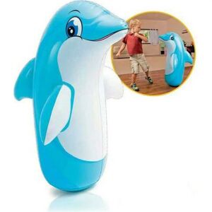 Intex Delfin Bop Bag - Sac de box gonflabil pentru copii - Saci de box și mănuși de box