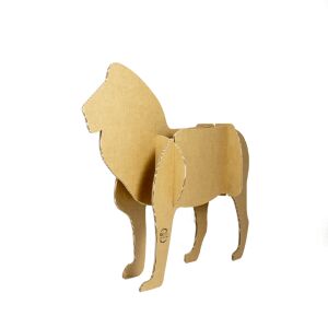 Színezhető karton játék - Karton oroszlán