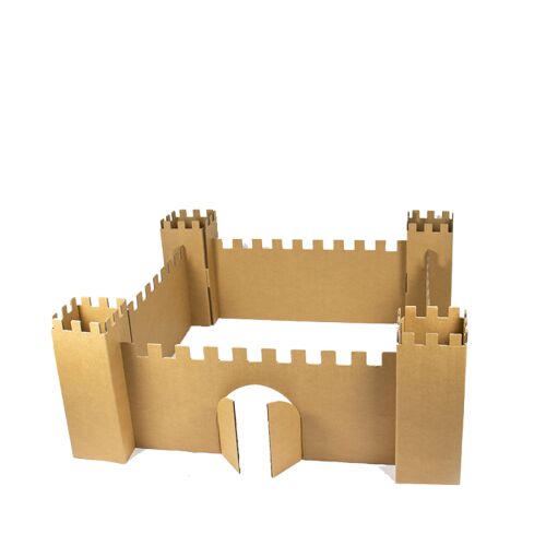 Színezhető karton játék - Karton lovagi erőd 131547432