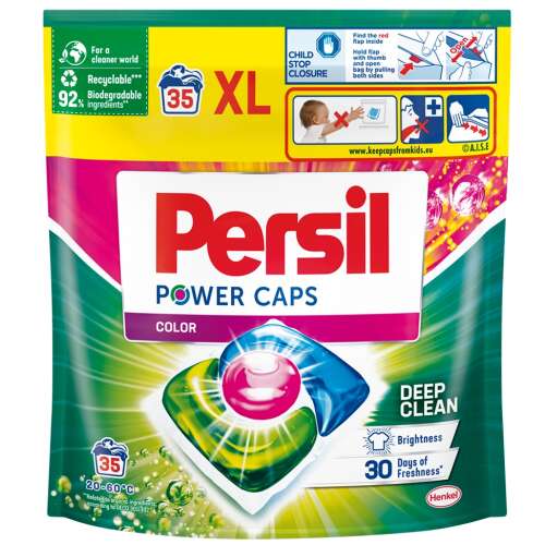 Pracie kapsule Persil Power Caps Color pre farebné prádlo, 35 praní