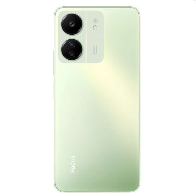 Xiaomi redmi 13c 4g 128gb 4gb ram dual sim mobiltelefon, clover green