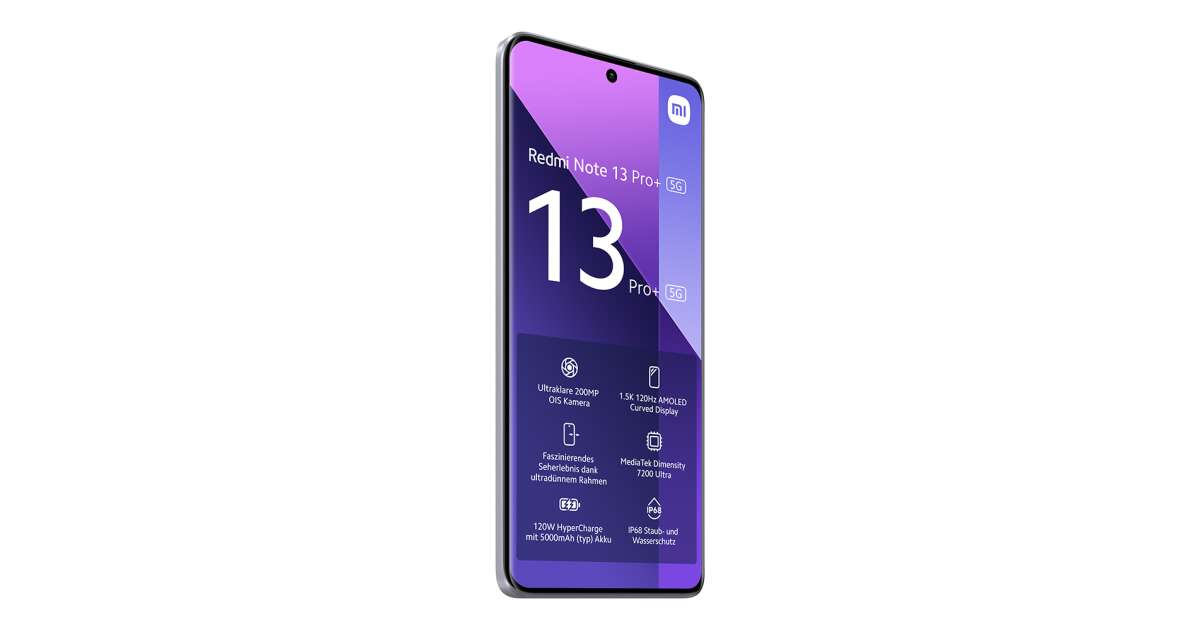 Xiaomi Redmi Note 13 Pro+ 5G 256GB 8GB RAM Mobile Phone