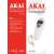 AKAI Makes Sense corded phone with LCD display, model CDP-3380, white