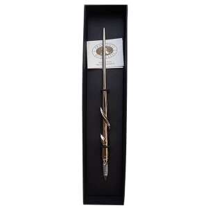 Rubinato ezüst fém mártogatós toll kígyó mintával díszdobozban - Rubinato