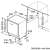 Bosch SBH4HVX00E Dishwasher dimensions diagram