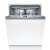 Front view of Bosch SBH4HVX00E Built-in Dishwasher with open door