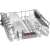 Bosch SMV4HVX00E dishwasher upper basket with glasses and plates