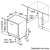 Bosch SMV4HVX00E dishwasher installation dimensions