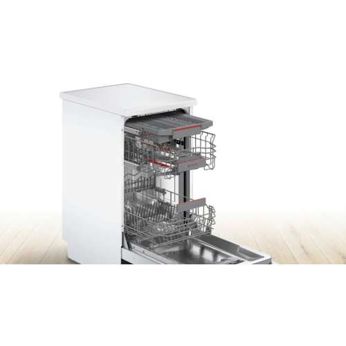 Bosch SPS4HMI49E Szabadonálló mosogatógép, 10 teríték, 6 program, AquaStop, E energiaosztály, Inox  