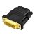 DVI->HDMI átalakitó adapter, DVI apa->HDMI anya, fekete 91079373