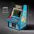 My Arcade Ms. Pac-Man Micro Player Retro Arcade kézi konzol, oldalnézet méretekkel