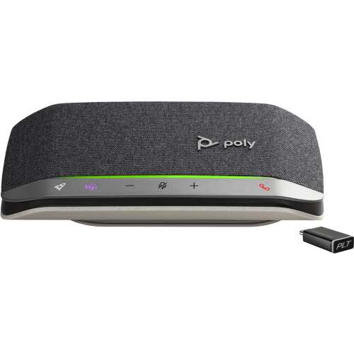HP Poly Sync 20+ speakerphone conferință cu dongle USB