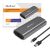 Qoltec 52271 M.2 SATA/NVMe ház USB kábellel és csomagolással