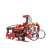 Fischertechnik Advanced Firefighter building set, red fire truck with water tank and pump, 322 pieces
