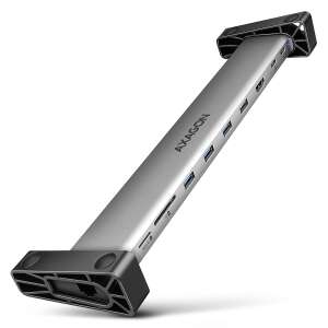 Axagon HMC-10HLS 100W Universal Docking Station, 9-in-1 USB-C Hub mit HDMI, Ethernet, SD/MicroSD Kartenleser, 4x USB-A Ports - AXAGON