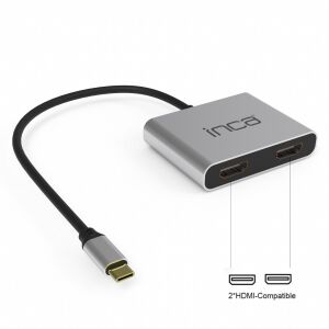 Cian Technology USB-C - 2xHDMI/USB-A/USB-C INCA Adapter 130970905 - Cian Technology