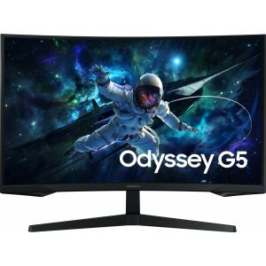 Samsung Odyssey G5 32-Zoll Curved Gaming Monitor Vorderansicht - Monitore