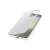 Samsung Galaxy S24 Plus Smart View Flip Case - White, angled view
