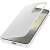 Samsung Galaxy S24 Plus Smart View Flip Hülle, weiß, geschlossen, 3/4 Ansicht