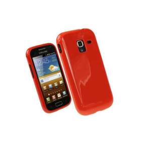 Samsung Galaxy Ace 2 i8160, TPU szilikon tok, piros 91095286 
