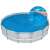 Bestway Flowclear solar pool cover for 13ft Power Steel pools, close-up of bubble texture