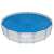 Bestway Flowclear solar pool cover on Power Steel frame pool